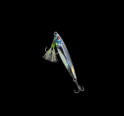 Metal Jigs 60g Glow Luminico exelente para pesca Surf Casting de costa y Pesca embarcada