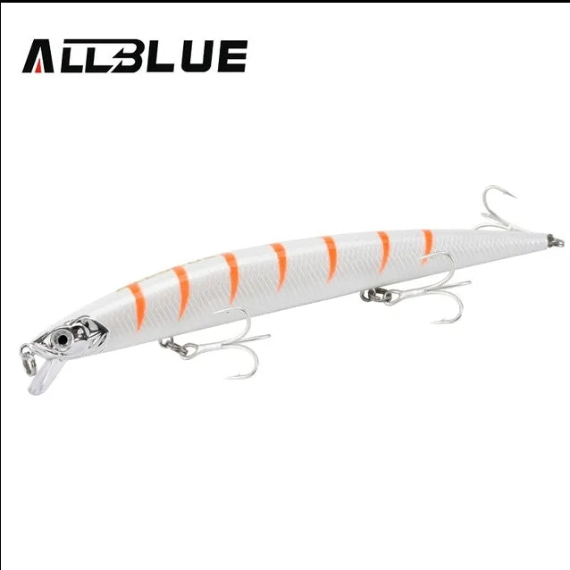 Sinking Señuelo Long Cast EXELENTE para la pesca de Barracuda 145mm 22g.